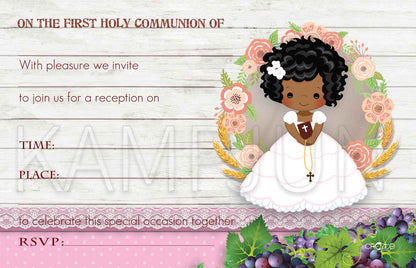 Holy Communion Invites - Design 4